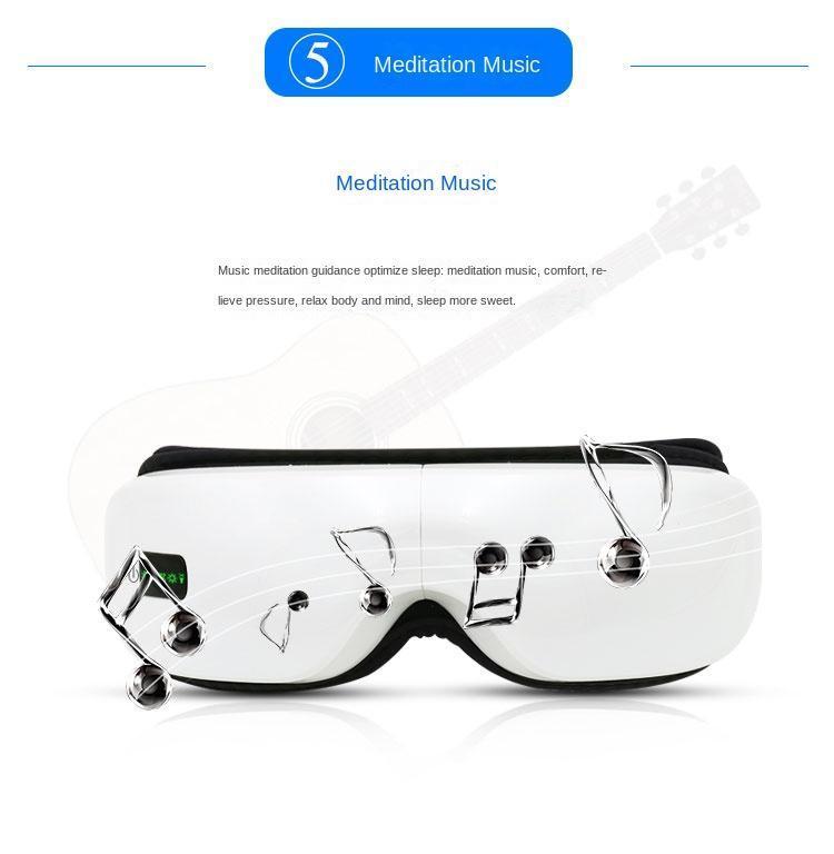 Bluetooth Music Rechargeable Eye Heat Massager