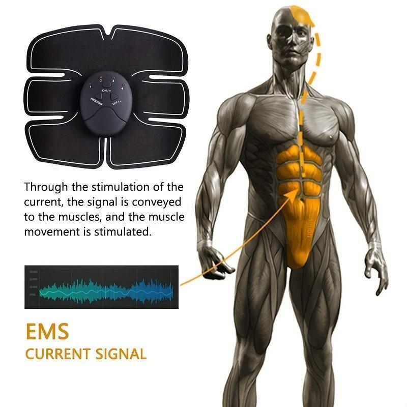 Wireless EMS Muscle Trainer with 6 Intelligent Modesf