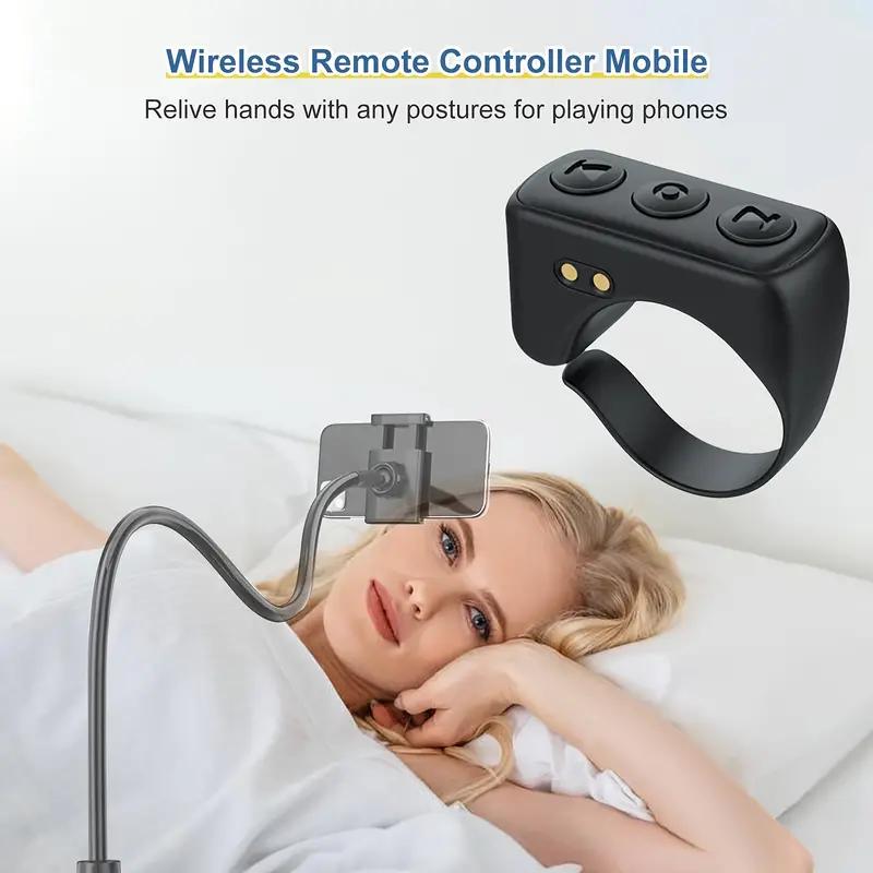 TikTok Remote Control Kindle App Page Turner, Bluetooth Camera Video Recording Remote