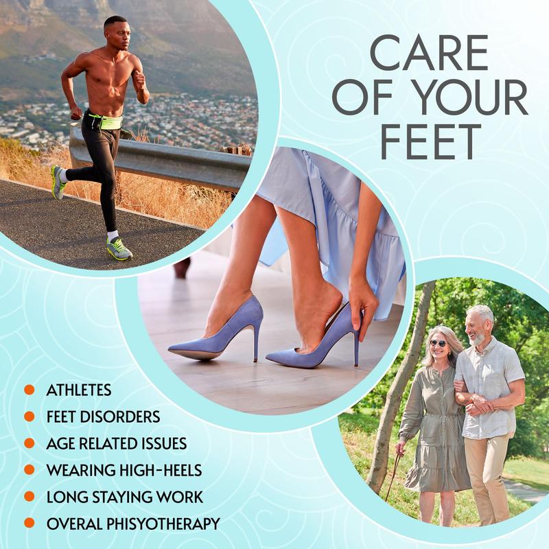 EMS Foot Massager for Relaxation -Foldable USB-charging Feet Massage Mat-8 Modes