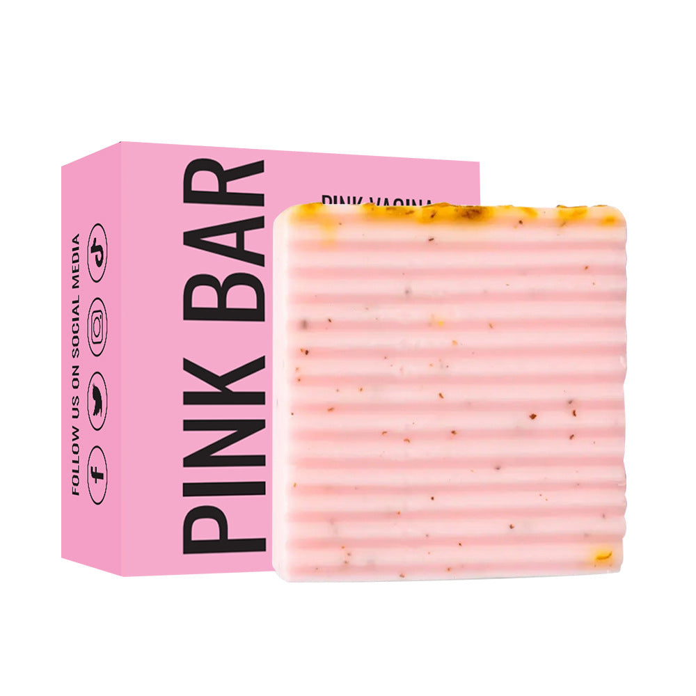 Premium Pink Bar – pH Balance Feminine Wash – Natural Ingredients Feminine Care Daily Oil Great for Razor Bumps, Dryness, BV, Odor – 3oz Bar
