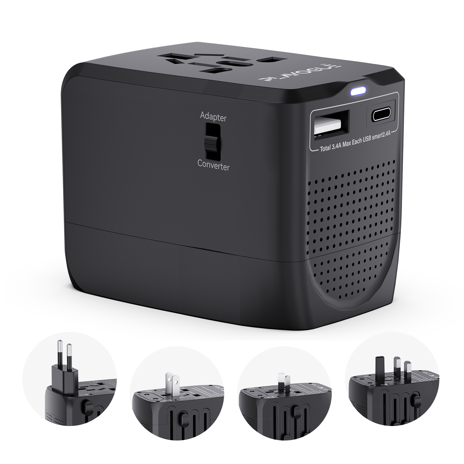 Convertitore di Tensione Ycs da 110V a 220V 50W-300W - Trasformatore Step-Up Convertitore di Tensione Ycs da 110V a 220V 50W-300W - Trasformatore Step-Up