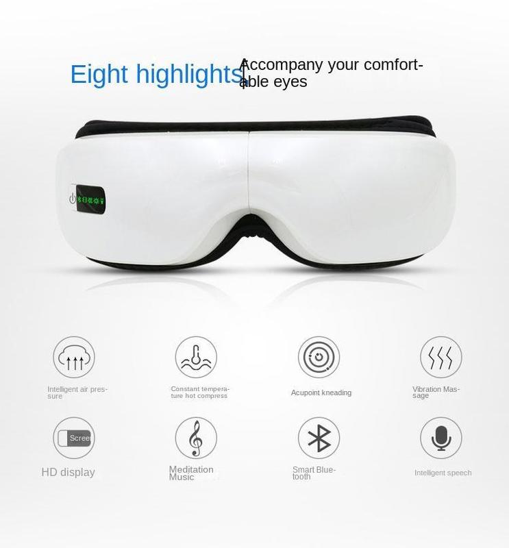 Bluetooth Music Rechargeable Eye Heat Massager