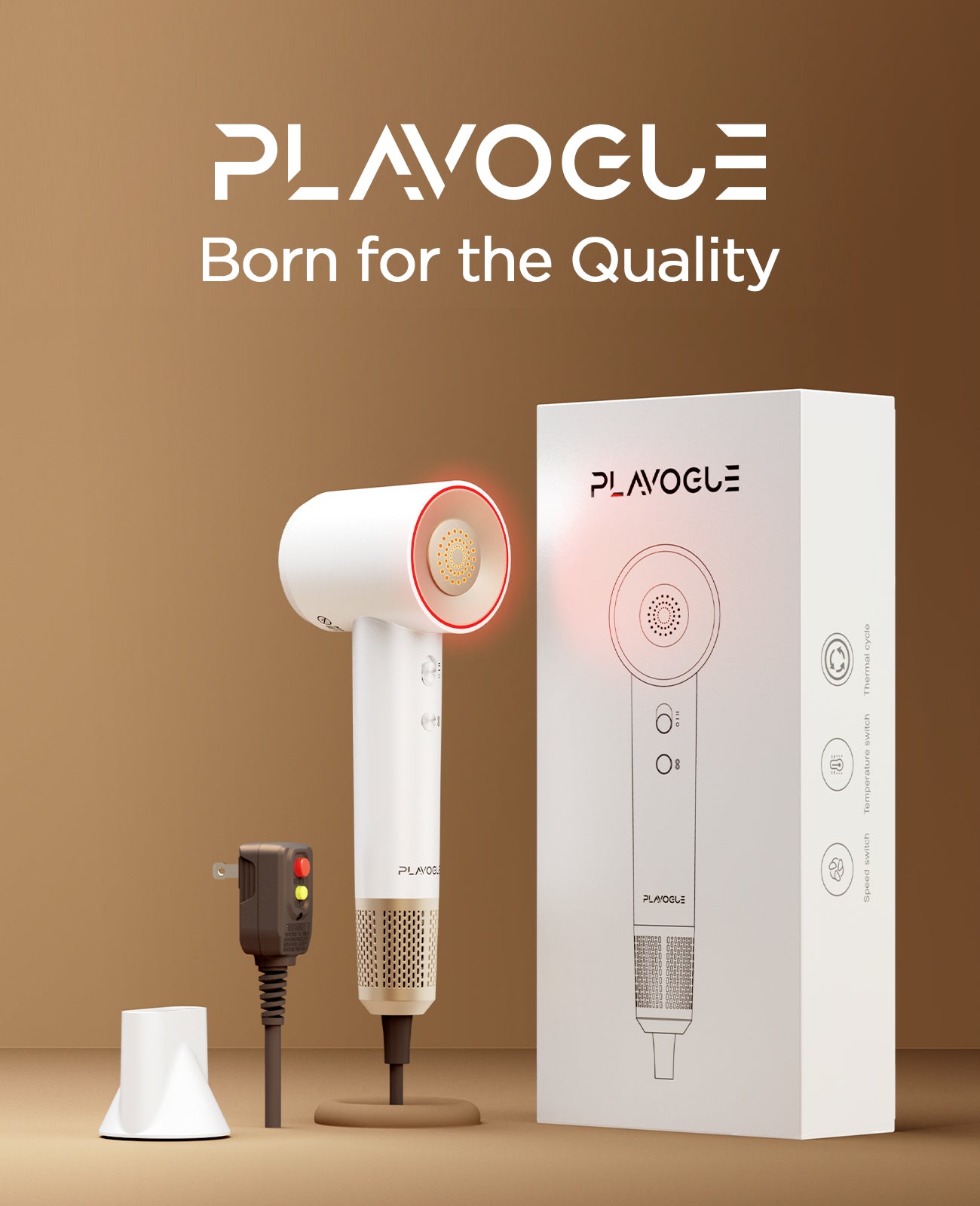 Plavogue High-Speed 300 Million Negative Ionic Blow Drye