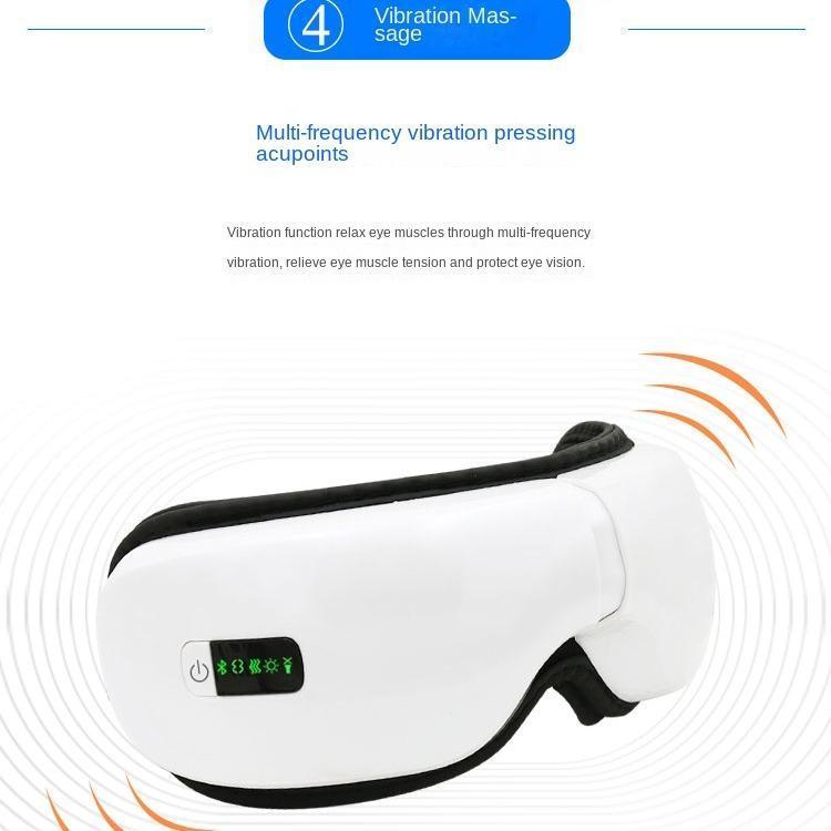 Bluetooth Music Rechargeable Eye Heat Massager