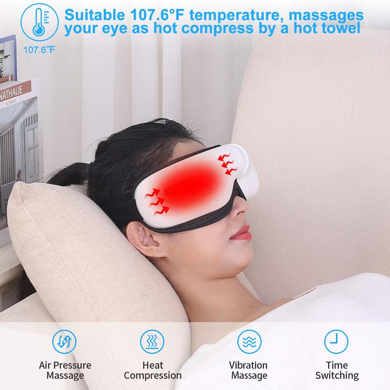 Portable Vibration Rechargeable Eye Therapy Massager PLAVOGUE Portable Vibration Rechargeable Eye Therapy Massager PLAVOGUE