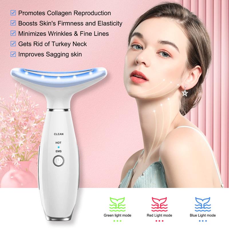 3-in-1 Firming Wrinkle Removal Tool for Face and Neck Facial Massager