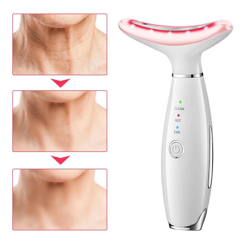 3-in-1 Firming Wrinkle Removal Tool for Face and Neck Facial Massager
