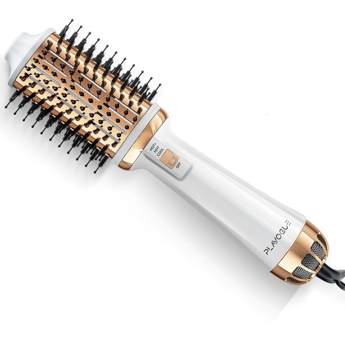 Plavogue® One-Step Dual Voltage Hair Dryer Brush Negative Ion – PLAVOGUE